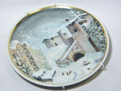 Royal Decor South African hand decorated display plate - as per photo
