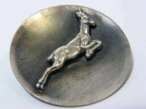 Vintage Kruger Park brooch with springbok - as per photo