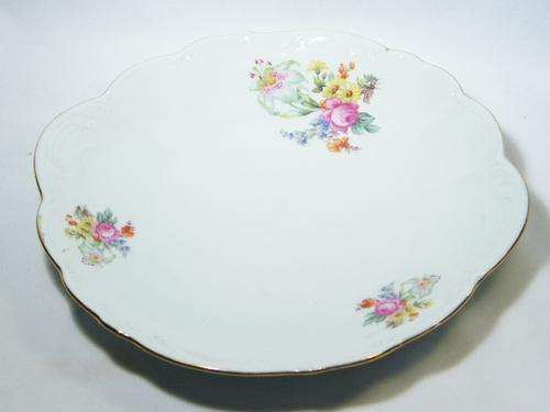 Vintage MZ Czechoslovakia porcelain cookie platter - as per photo