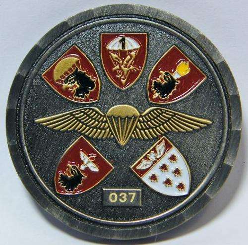 44 Parachute Regiment medallion - number 037 - Very Scarce!!!