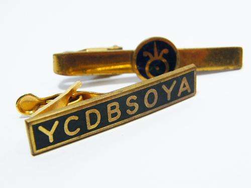 Lot of 2 vintage tie clips - as per photo