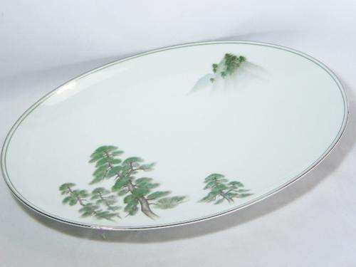 Vintage Noritake platter with tree design - as per photo
