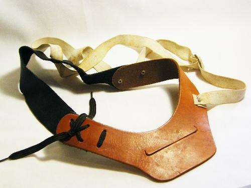 Leather body strap for gun holster - as per photo