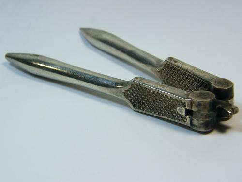 Antique Victorian silver plated nutcracker - as per photo