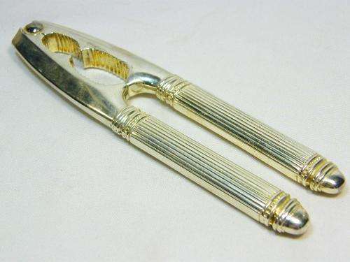 Vintage High Class silver plated nutcracker with double opening - as per photo