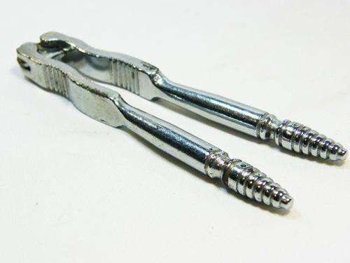 Vintage chrome plated nutcracker - as per photo