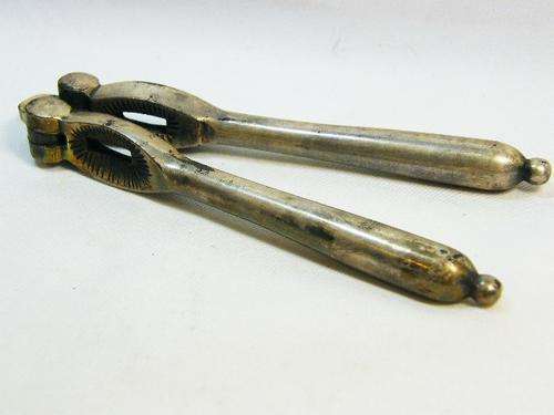 Antique silver plated nutcracker - as per photo