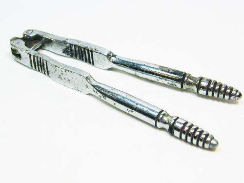 Vintage chrome plated nutcracker - as per photo