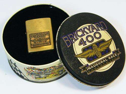 Brickyard 400 Inaugural race 6 August 1994 - Original Zippo in tin - as per photo