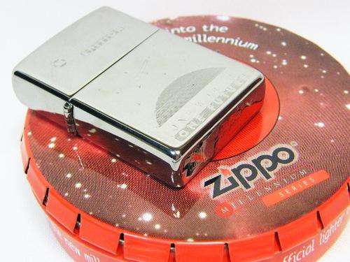 Millennium Edition Zippo lighter in original tin - as per photo