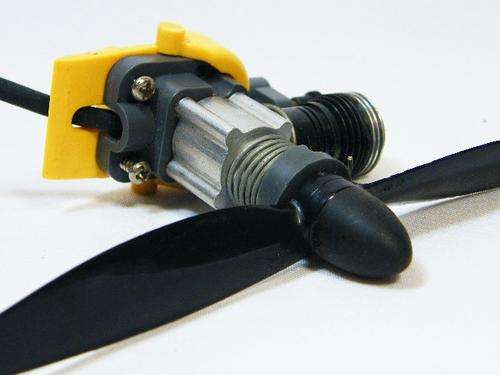 Vintage hobby aircraft engine with propeller - as per photo