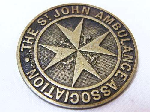 The St john Ambulance Association beret badge - as per photo