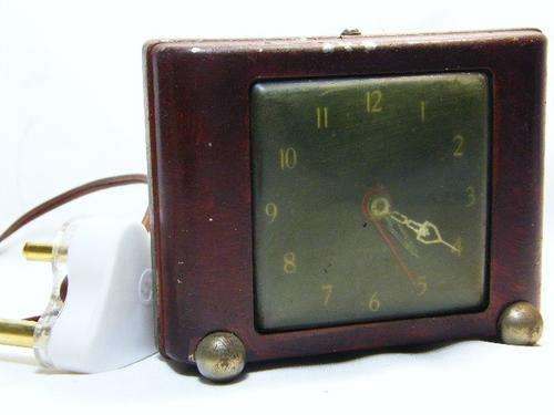 Vintage Westclox electric clock - second hand broken - working - as per photo