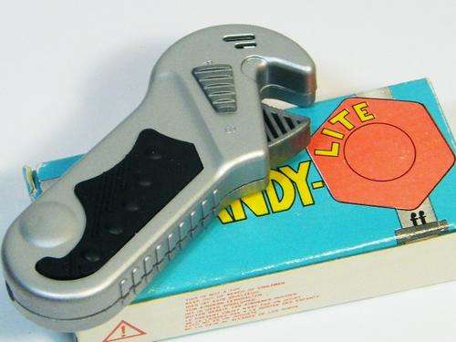 Handyman spanner shaped gas lighter in box - as per photo