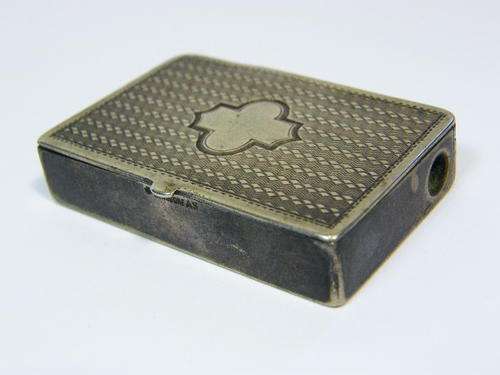 Vintage matchbox marked `Berndorf` AS - as per photo