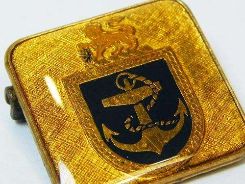 SA Navy pin badge - as per photo