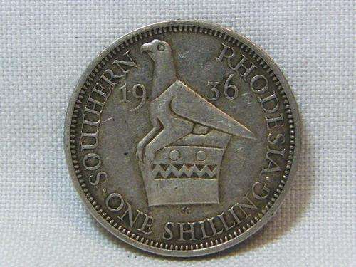 1936 Southern Rhodesia one shilling - as per photo