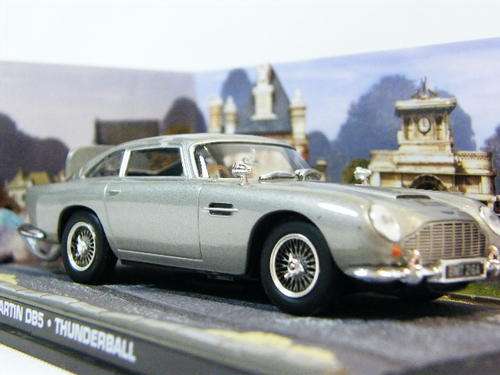 James Bond 007 Aston Martin DB5 model car from Thunderball movie - as per photo