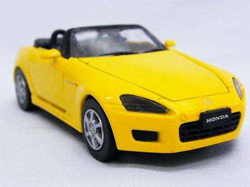Honda S2000 model car - pull back action - Newray with stand - as per photo