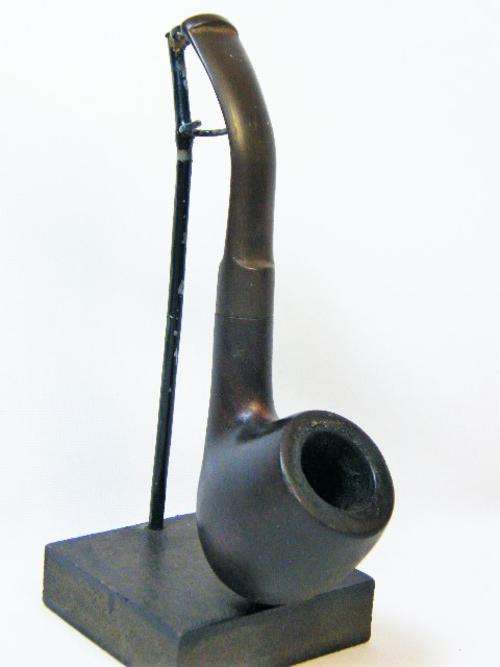 Vintage wooden smoking pipe - as per photo