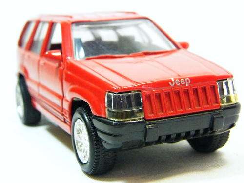 NewRay Jeep Grand Cherokee model car - with stand - as per photo
