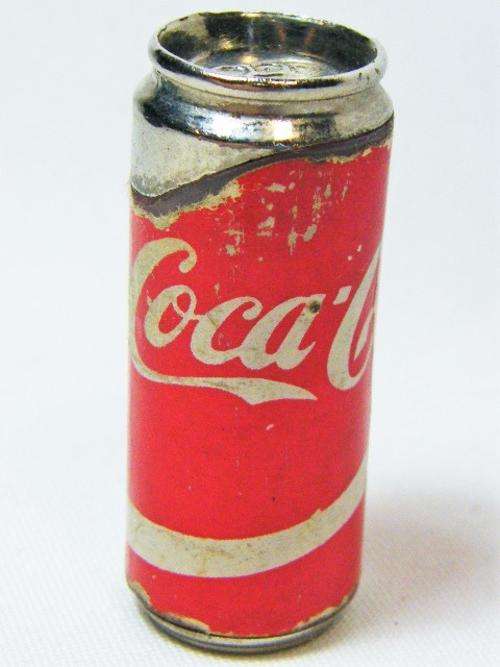 Vintage Coca Cola can electric piezo lighter - as per photo