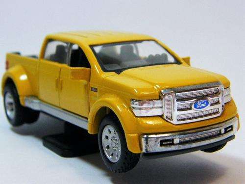 Maisto Ford Mighty F350 model truck with stand - Tonka edition - as per photo
