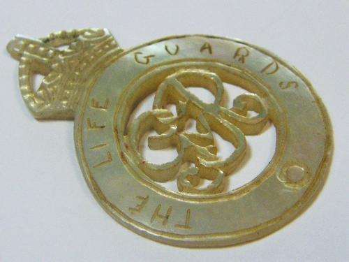 The Life Guards King George V mother of pearl sweetheart badge - no pin - as per photo