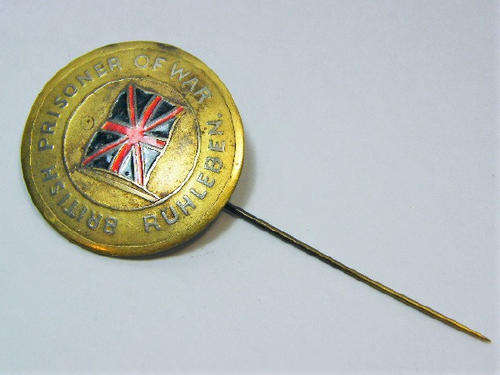 British Prisoner of War - Ruhleben pin - scarce - WW1 original - as per photo