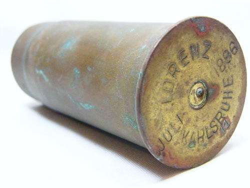 German artillery Lorenz Karlsruhe shell - July 1886 - number 11 - as per photo