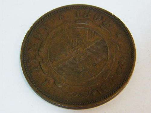 1898 ZAR Kruger penny - excellent condition - as per photo