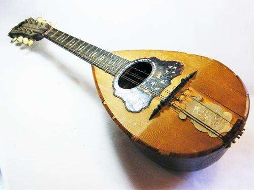 Antique Wagner Umberto Ceccherini mandolin - serial 1860 - circa 1890's - as per photo