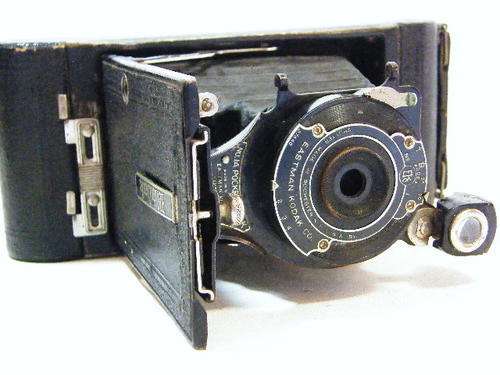 Vintage Eastman Kodak No.1A pocket Kodak fold out camera in very good condition - as per photo