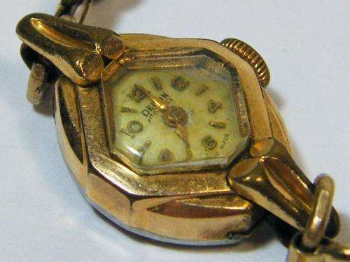 Vintage Delfin manual wind ladies watch - not working - BIGBIGSALE