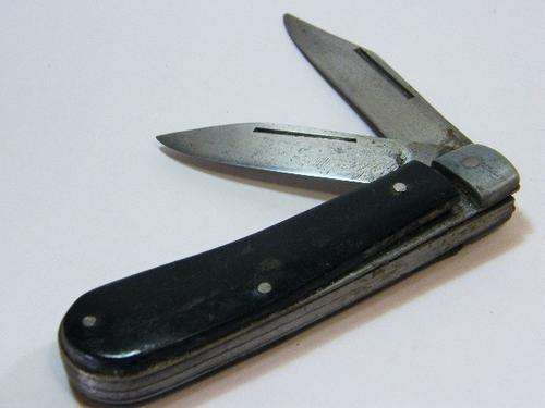 Vintage Joseph Rodgers double blade pocket knife - as per photo