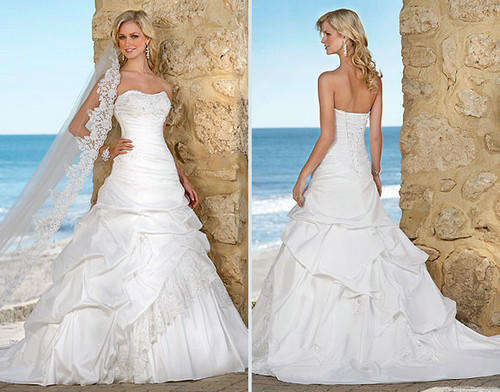 Custom made wedding dresses