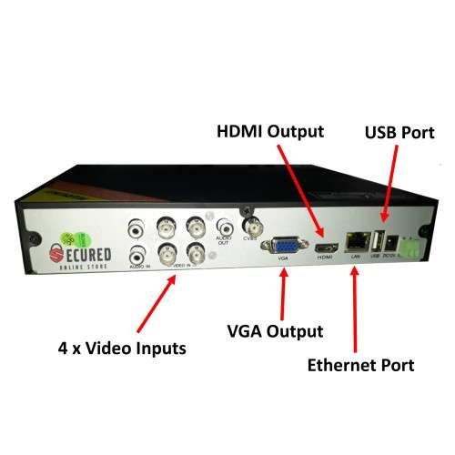 4 Channel DVR