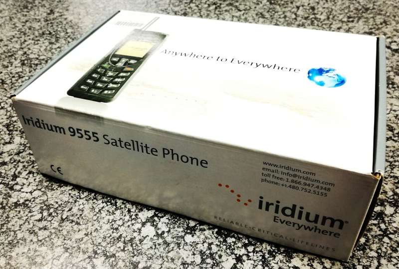 Iridium 9555 Satellite Phone [LIKE NEW] {RRP = R14000}