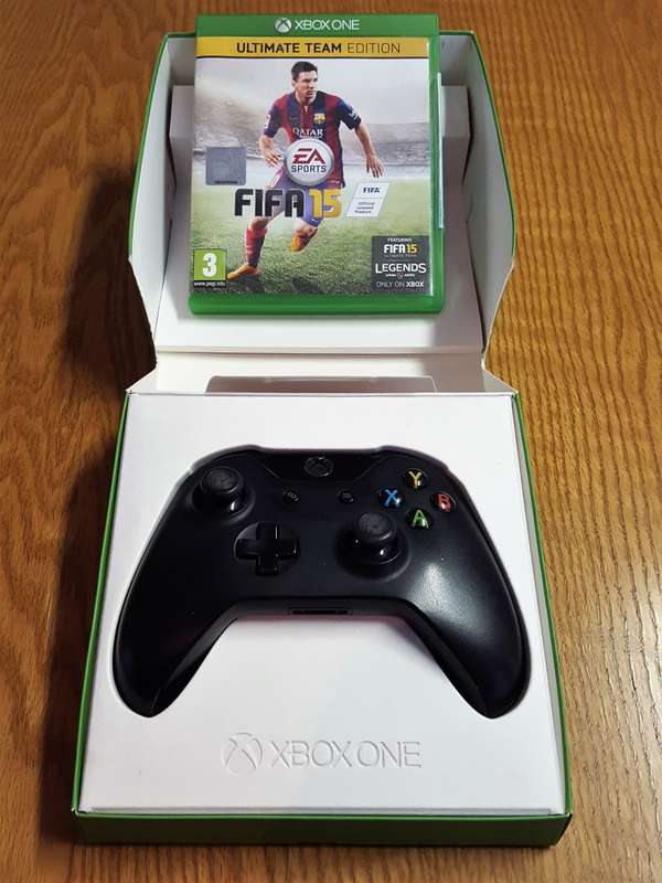 XBox One 500GB, boxed, like new.