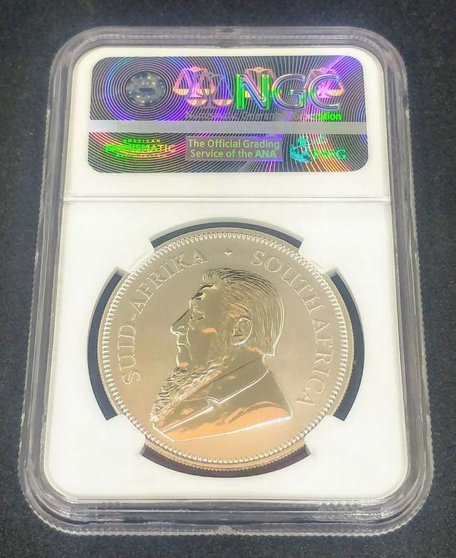 50th Anniversary Silver Krugerrand, SP69