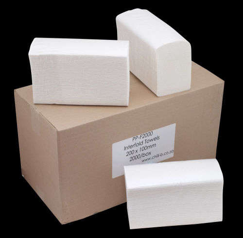 Folded paper 2 ply Laminated interfold hand towels 2000sheets/box