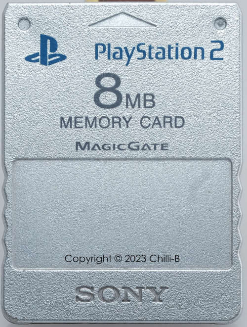 PlayStation 2 8MB Memory Card - Silver