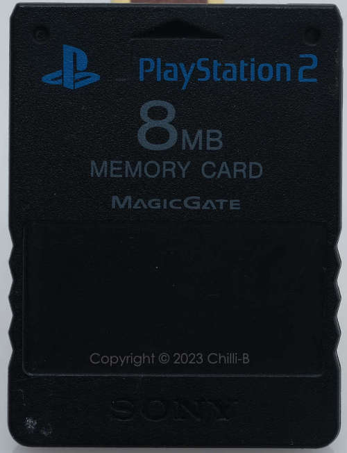 PlayStation 2 8MB Memory Card - Black