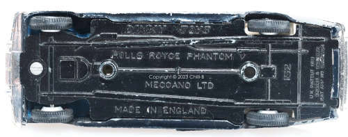 Dinky Toys Rolls Royce Phantom V no 152 Meccano LTD