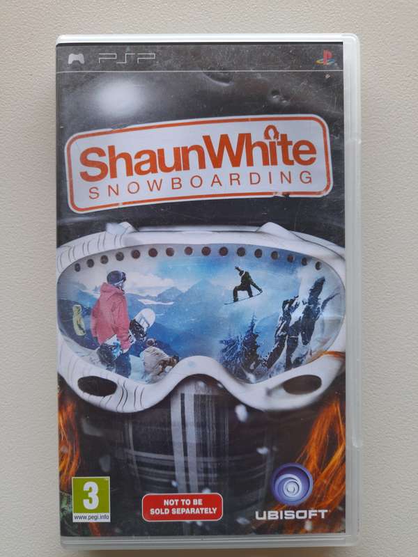 Shaunwhite Snowboarding PSP Game boxed with pamflet