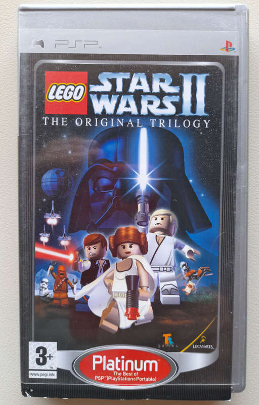 Star Wars II: The Original Trilogy PSP game boxed without Booklet