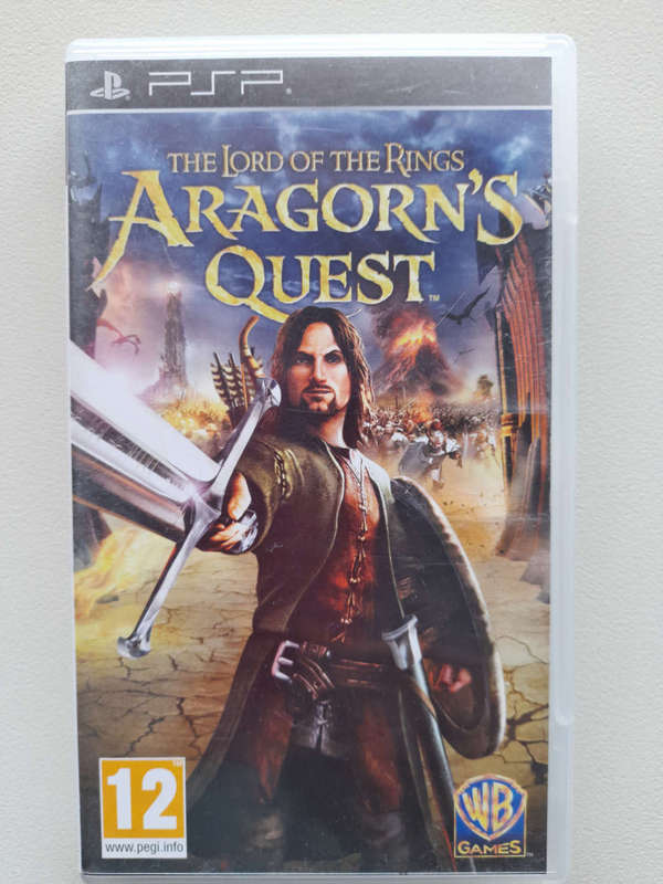 PSP The Lod of the Rings: Aragorns Quest boxed with booklet and CD