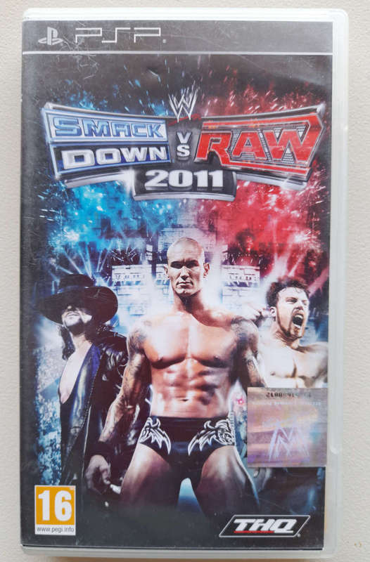 PSP Smack Down vs RAW 2011 boxed with booklet used