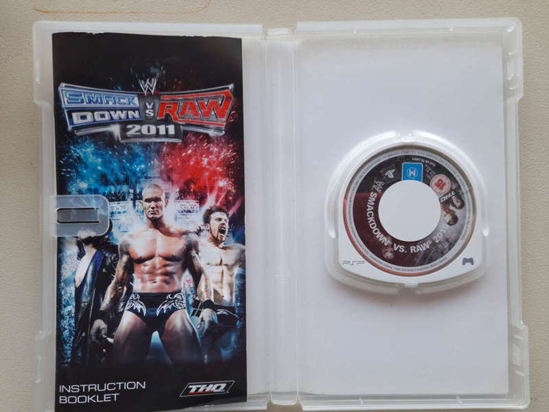 PSP Smack Down vs RAW 2011 boxed with booklet used