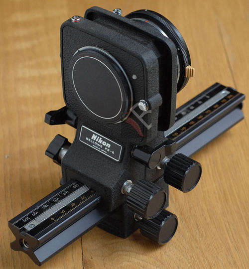 Nikon PB-6 macro bellows and BR-4 attachment